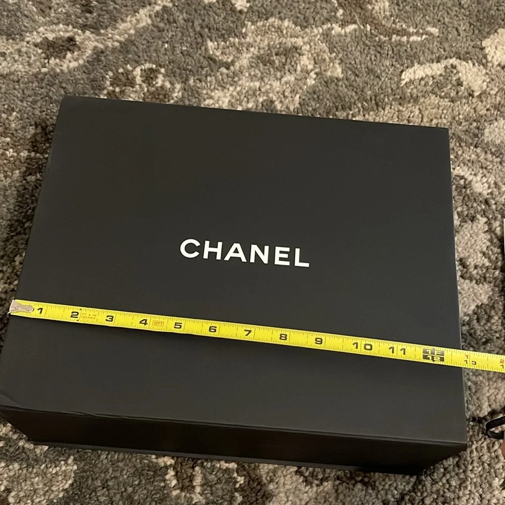 Chanel Black Magnetic Box And Booklet